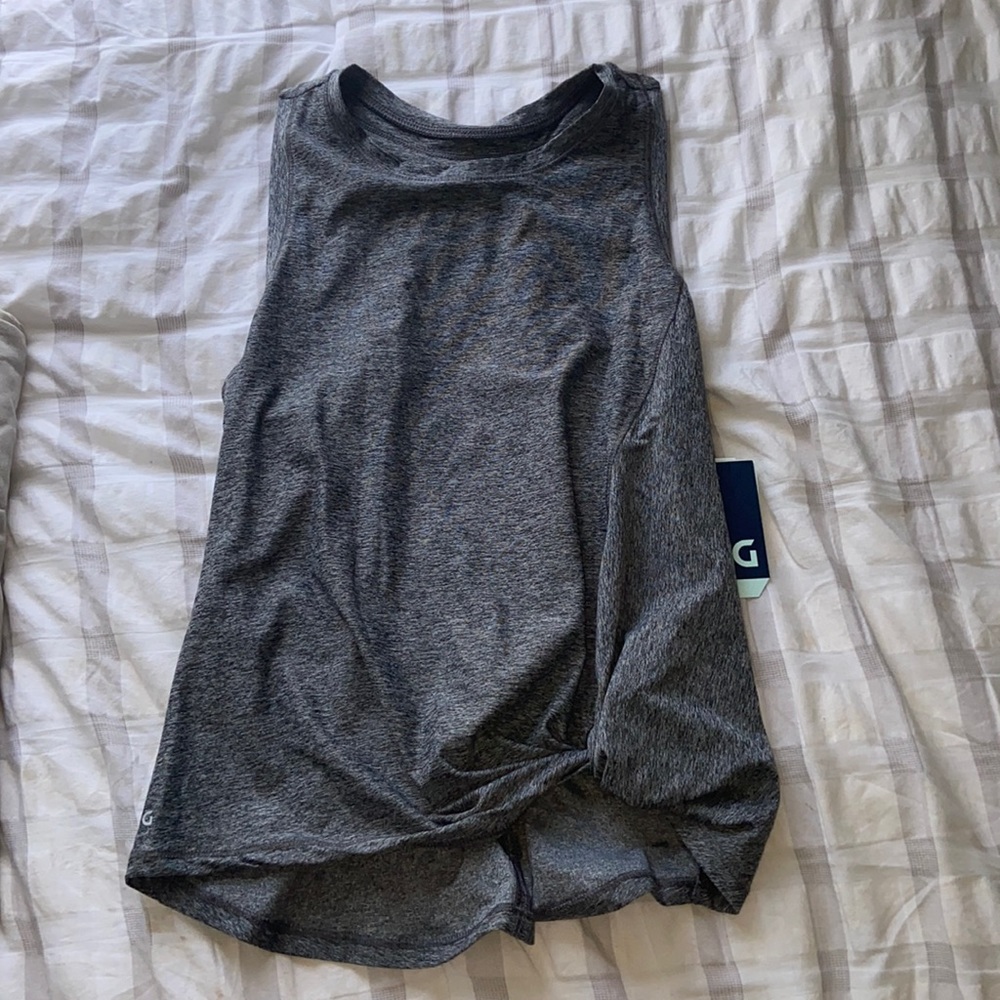 Grey tank, new with tags girls size large